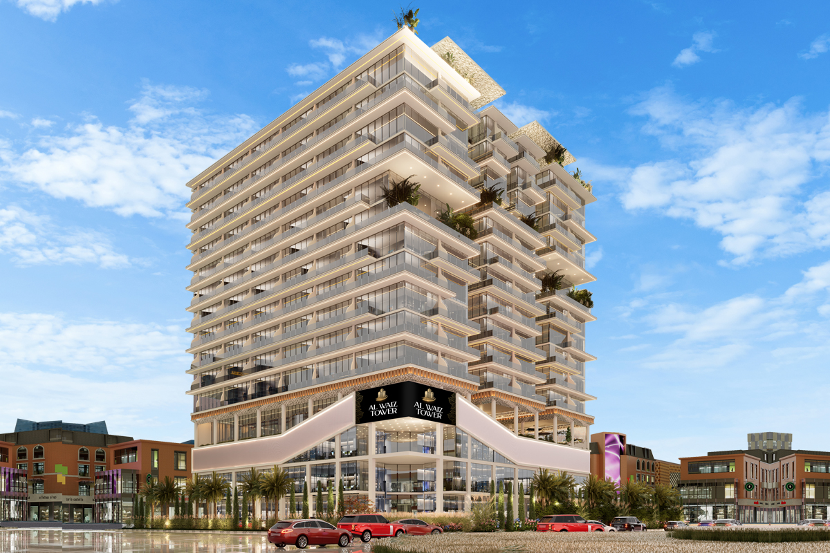 An Al Waiz Developer project under development in Bahria Town